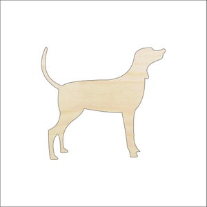Dog - Laser Cut Out Unfinished Wood Craft Shape DOG50 Dog - Laser Cut Out Unfinished Wood Craft Shape DOG50