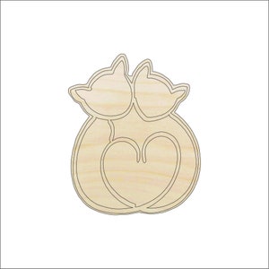 Cat - Laser Cut Out Unfinished Wood Craft Shape CAT199 Cat - Laser Cut Out Unfinished Wood Craft Shape CAT199