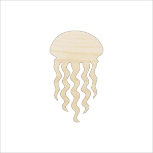 Ocean Jellyfish - Laser Cut Out Unfinished Wood Craft Shape SEA35 Ocean Jellyfish - Laser Cut Out Unfinished Wood Craft Shape SEA35