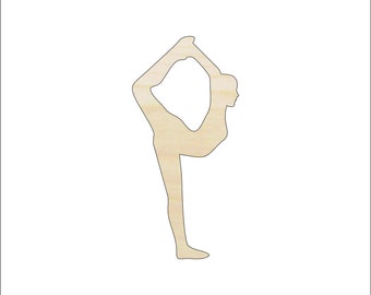 Sport Gymnastics - Laser Cut Out Unfinished Wood Craft Shape SPT266 Sport Gymnastics - Laser Cut Out Unfinished Wood Craft Shape SPT266