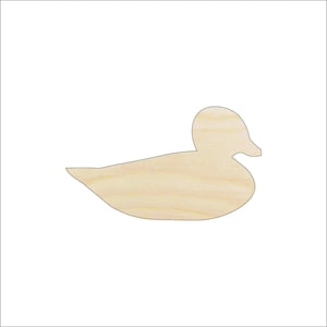 Bird Duck - Laser Cut Out Unfinished Wood Craft Shape BRD131 Bird Duck - Laser Cut Out Unfinished Wood Craft Shape BRD131