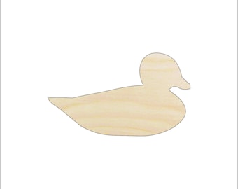 Bird Duck - Laser Cut Out Unfinished Wood Craft Shape BRD131 Bird Duck - Laser Cut Out Unfinished Wood Craft Shape BRD131