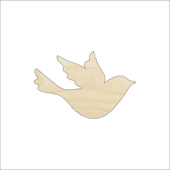 Bird - Laser Cut Out Unfinished Wood Craft Shape BRD22 Bird - Laser Cut Out Unfinished Wood Craft Shape BRD22