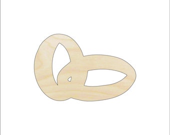 Ring - Laser Cut Out Unfinished Wood Craft Shape WDG10 Ring - Laser Cut Out Unfinished Wood Craft Shape WDG10