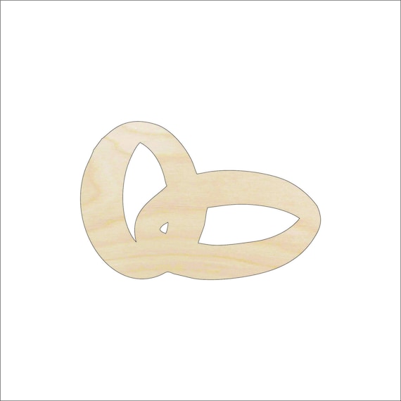 Ring - Laser Cut Out Unfinished Wood Craft Shape WDG10 Ring - Laser Cut Out Unfinished Wood Craft Shape WDG10