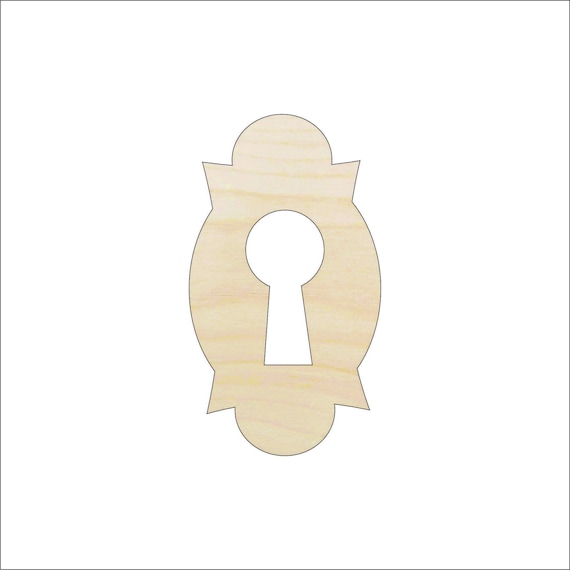 Key - Laser Cut Out Unfinished Wood Craft Shape KEY13 Key - Laser Cut Out Unfinished Wood Craft Shape KEY13