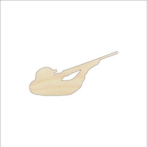 Sport Hunting - Laser Cut Out Unfinished Wood Craft Shape HNT22 Sport Hunting - Laser Cut Out Unfinished Wood Craft Shape HNT22