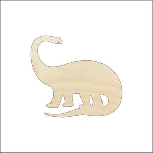 Dinosaur - Laser Cut Out Unfinished Wood Craft Shape DIN12 Dinosaur - Laser Cut Out Unfinished Wood Craft Shape DIN12