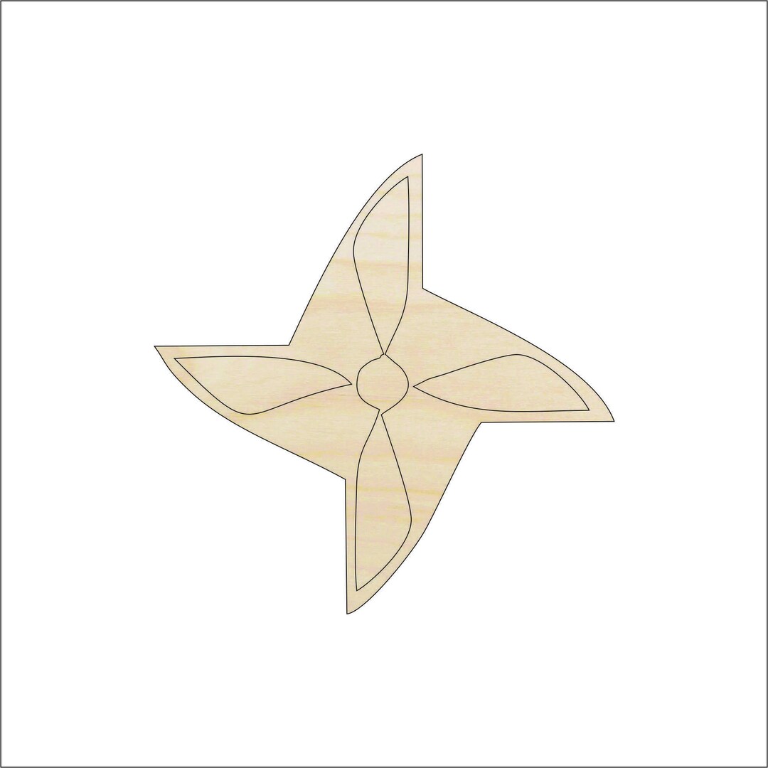 Toy Spinner - Laser Cut Out Unfinished Wood Craft Shape TOY35 Toy Spinner - Laser Cut Out Unfinished Wood Craft Shape TOY35