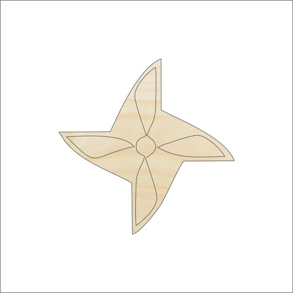 Toy Spinner - Laser Cut Out Unfinished Wood Craft Shape TOY35 Toy Spinner - Laser Cut Out Unfinished Wood Craft Shape TOY35
