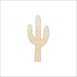 Tree Cactus - Laser Cut Out Unfinished Wood Craft Shape TRE5 Tree Cactus - Laser Cut Out Unfinished Wood Craft Shape TRE5