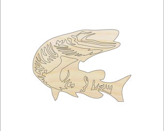 Fish Puffer - Laser Cut Out Unfinished Wood Craft Shape FSH6 Fish Puffer - Laser Cut Out Unfinished Wood Craft Shape FSH6