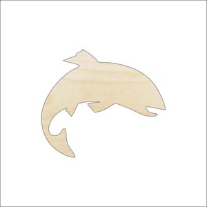 Fish - Laser Cut Out Unfinished Wood Craft Shape FSH30 Fish - Laser Cut Out Unfinished Wood Craft Shape FSH30