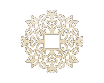 Design - Laser Cut Out Unfinished Wood Craft Shape DSN16 Design - Laser Cut Out Unfinished Wood Craft Shape DSN16