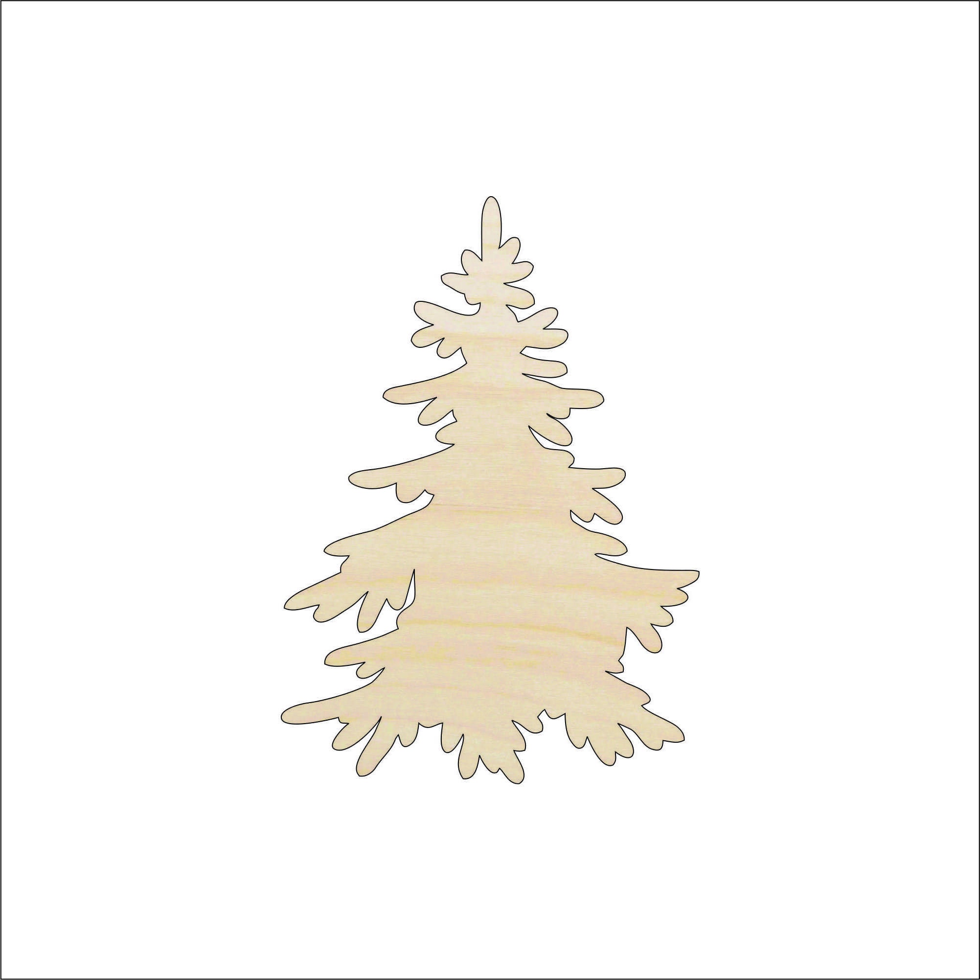 Tree - Laser Cut Out Unfinished Wood Craft Shape TRE83 Tree - Laser Cut Out Unfinished Wood Craft Shape TRE83