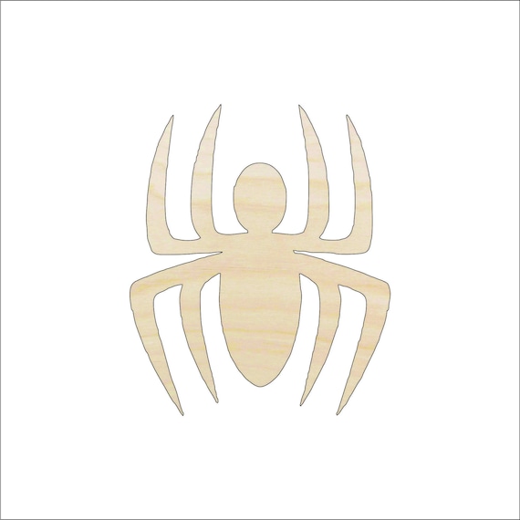 Spider - Laser Cut Out Unfinished Wood Craft Shape BUG31 Spider - Laser Cut Out Unfinished Wood Craft Shape BUG31