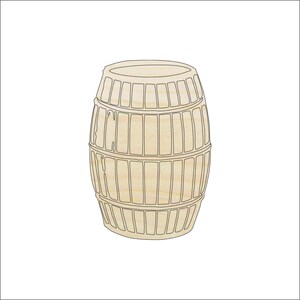 Container Jar - Laser Cut Out Unfinished Wood Craft Shape FOD109 Container Jar - Laser Cut Out Unfinished Wood Craft Shape FOD109