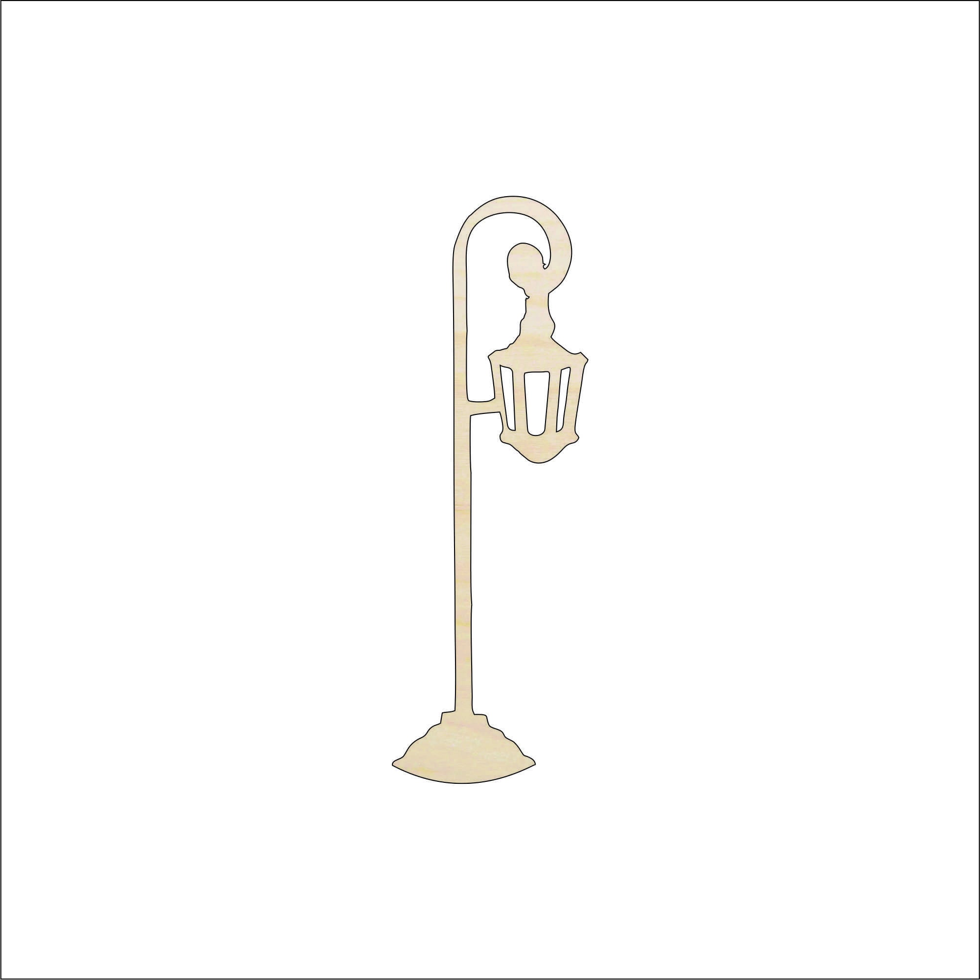 Lantern - Laser Cut Out Unfinished Wood Craft Shape BLD72 Lantern - Laser Cut Out Unfinished Wood Craft Shape BLD72