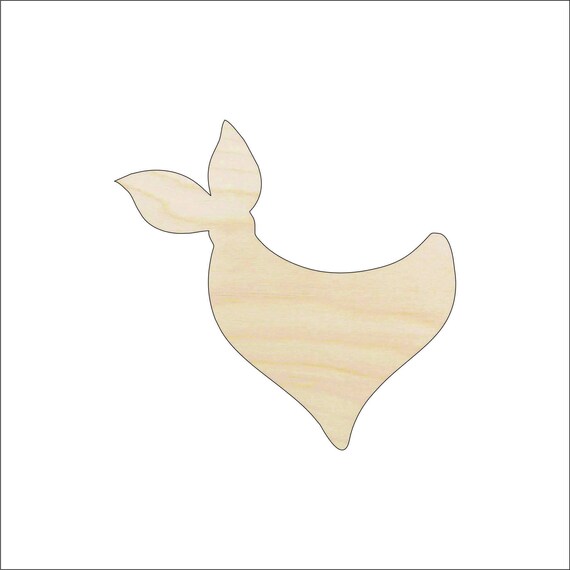 Cowboy Bandana - Laser Cut Out Unfinished Wood Craft Shape CLT45 Cowboy Bandana - Laser Cut Out Unfinished Wood Craft Shape CLT45