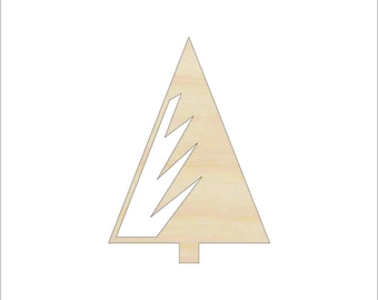 Tree - Laser Cut Out Unfinished Wood Craft Shape TRE135 Tree - Laser Cut Out Unfinished Wood Craft Shape TRE135