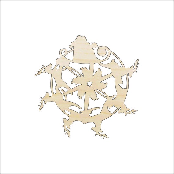 Design Christmas - Laser Cut Out Unfinished Wood Craft Shape XMS93 Design Christmas - Laser Cut Out Unfinished Wood Craft Shape XMS93