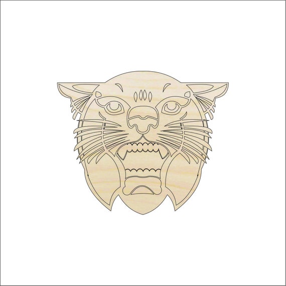 Cat - Laser Cut Out Unfinished Wood Craft Shape CAT3 Cat - Laser Cut Out Unfinished Wood Craft Shape CAT3