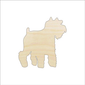 Dog - Laser Cut Out Unfinished Wood Craft Shape DOG26 Dog - Laser Cut Out Unfinished Wood Craft Shape DOG26