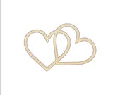 Heart - Laser Cut Out Unfinished Wood Craft Shape VAL13 Heart - Laser Cut Out Unfinished Wood Craft Shape VAL13
