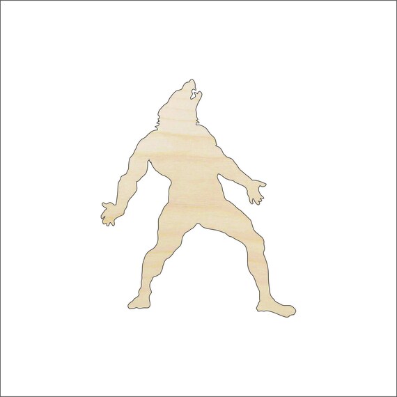Monster Werewolf - Laser Cut Out Unfinished Wood Craft Shape FAL190 Monster Werewolf - Laser Cut Out Unfinished Wood Craft Shape FAL190