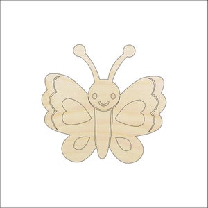 Butterfly - Laser Cut Out Unfinished Wood Craft Shape BUG88 Butterfly - Laser Cut Out Unfinished Wood Craft Shape BUG88