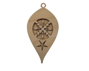3D Ornament Cat 4 Pieces Laser Cut Out Unfinished ORN141 3D Ornament Cat 4 Pieces Laser Cut Out Unfinished ORN141