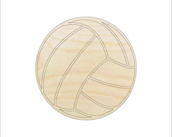 Strandvolleyball - Holz Handwerk Form Laser Cut Out & Unfertige DIY Handwerk Versorgung SPT245