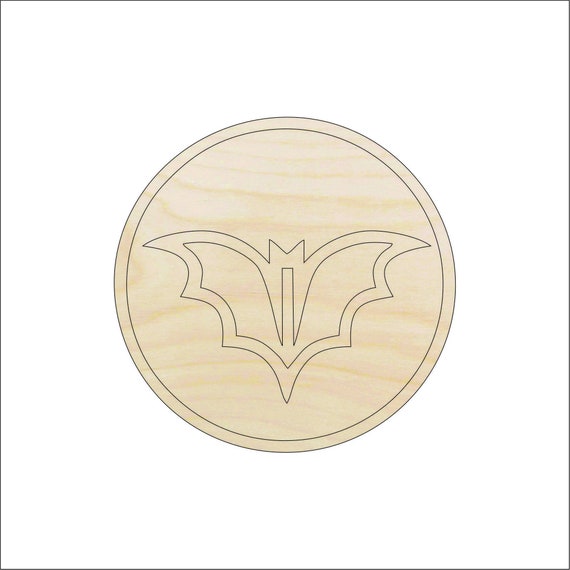 Bat - Laser Cut Out Unfinished Wood Craft Shape BAT19 Bat - Laser Cut Out Unfinished Wood Craft Shape BAT19