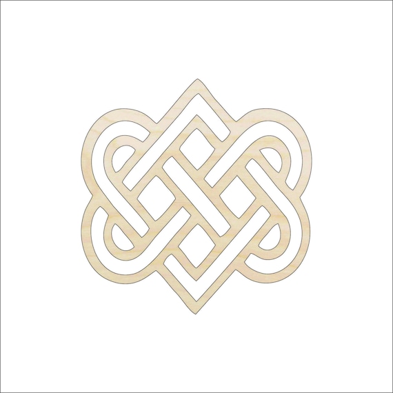 Design - Laser Cut Out Unfinished Wood Craft Shape DSN10 Design - Laser Cut Out Unfinished Wood Craft Shape DSN10