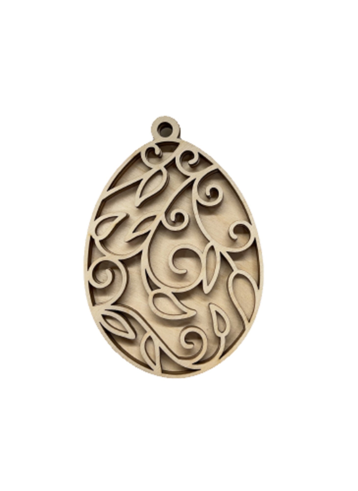 3D Ornament Easter 3 Pieces Laser Cut Out Unfinished ORN191 3D Ornament Easter 3 Pieces Laser Cut Out Unfinished ORN191