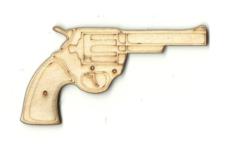 Gun Laser Cut Out Unfinished Wood Shape Craft Supply WPN18 - Etsy