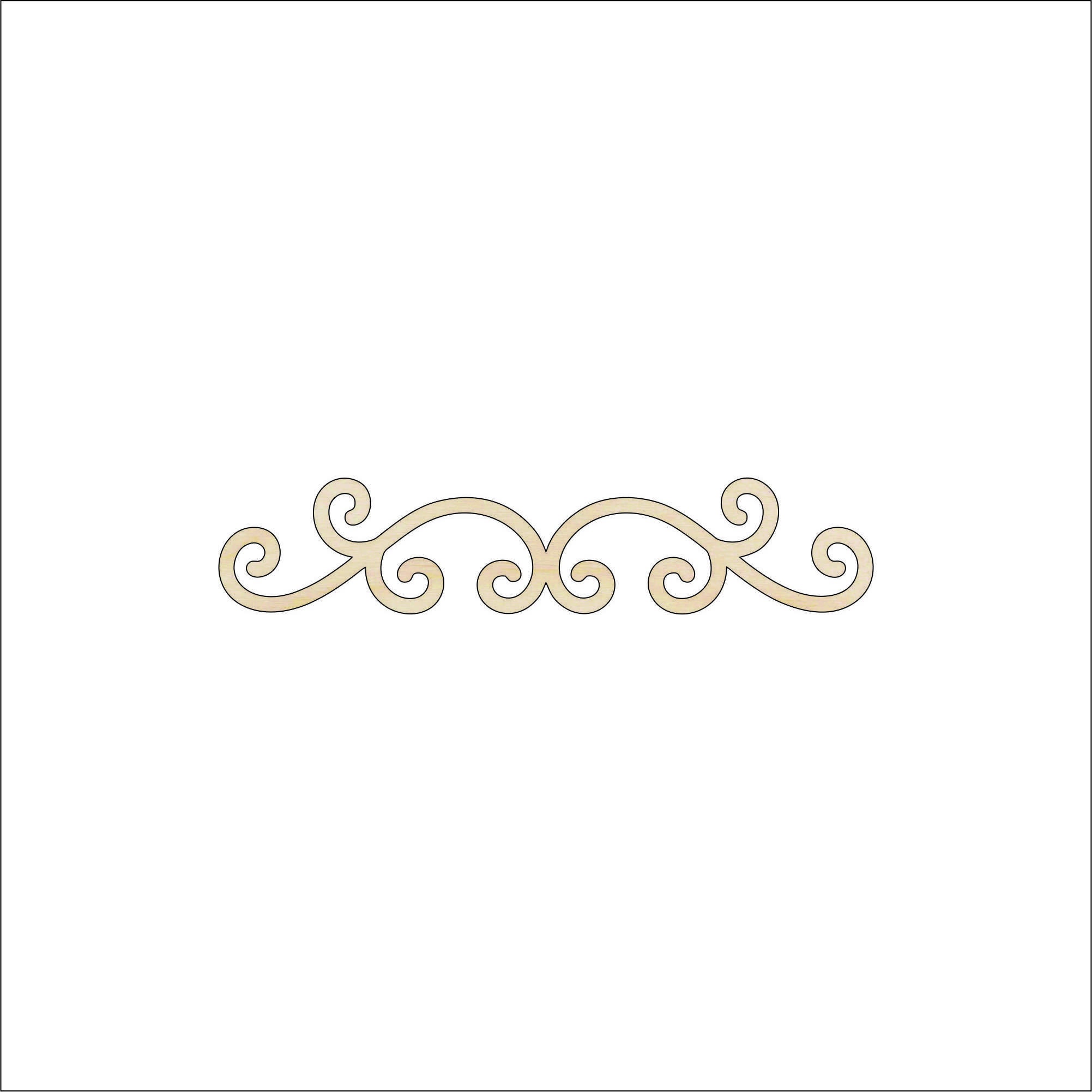 Bow - Laser Cut Out Unfinished Wood Craft Shape BOW11 Bow - Laser Cut Out Unfinished Wood Craft Shape BOW11