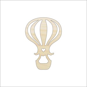 Balloon - Laser Cut Out Unfinished Wood Craft Shape BLN3 Balloon - Laser Cut Out Unfinished Wood Craft Shape BLN3