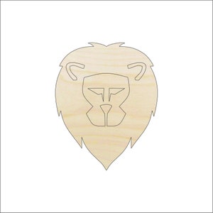 Cat Lion - Laser Cut Out Unfinished Wood Craft Shape CAT53 Cat Lion - Laser Cut Out Unfinished Wood Craft Shape CAT53