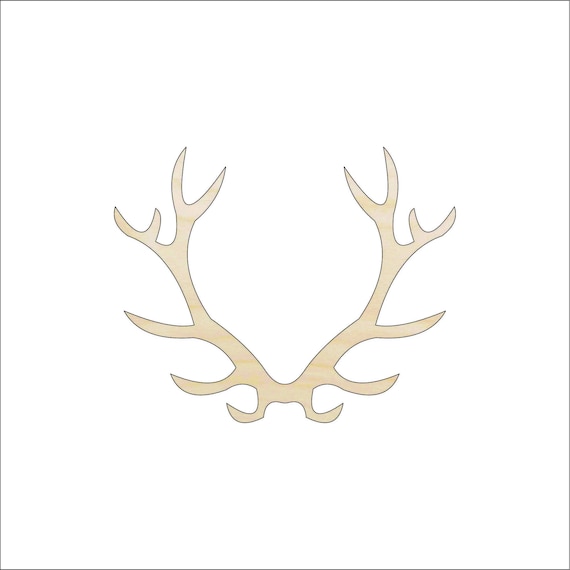 Deer - Laser Cut Out Unfinished Wood Craft Shape DER58 Deer - Laser Cut Out Unfinished Wood Craft Shape DER58