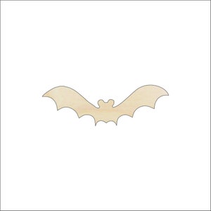 Bat - Laser Cut Out Unfinished Wood Craft Shape BAT12 Bat - Laser Cut Out Unfinished Wood Craft Shape BAT12