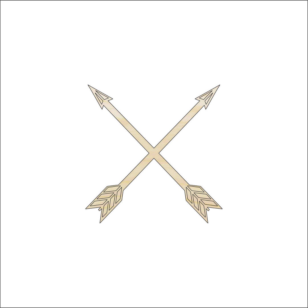 Arrow - Laser Cut Out Unfinished Wood Craft Shape ARW21 Arrow - Laser Cut Out Unfinished Wood Craft Shape ARW21