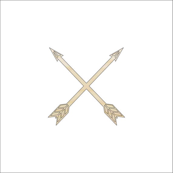 Arrow - Laser Cut Out Unfinished Wood Craft Shape ARW21 Arrow - Laser Cut Out Unfinished Wood Craft Shape ARW21