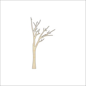 Tree - Laser Cut Out Unfinished Wood Craft Shape TRE13 Tree - Laser Cut Out Unfinished Wood Craft Shape TRE13