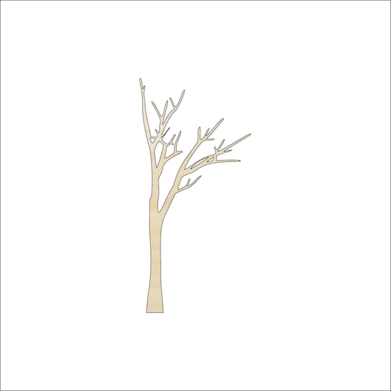 Tree - Laser Cut Out Unfinished Wood Craft Shape TRE13 Tree - Laser Cut Out Unfinished Wood Craft Shape TRE13