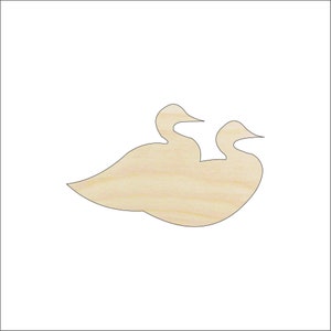 Bird Duck - Laser Cut Out Unfinished Wood Craft Shape BRD39 Bird Duck - Laser Cut Out Unfinished Wood Craft Shape BRD39