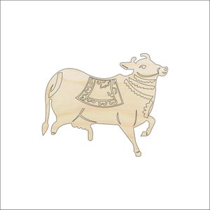 Cow - Laser Cut Out Unfinished Wood Craft Shape COW36 Cow - Laser Cut Out Unfinished Wood Craft Shape COW36