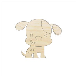 Dog - Laser Cut Out Unfinished Wood Craft Shape DOG73 Dog - Laser Cut Out Unfinished Wood Craft Shape DOG73