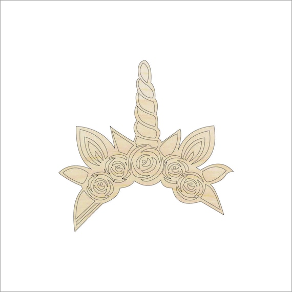 Unicorn - Laser Cut Out Unfinished Wood Craft Shape MYTH109 Unicorn - Laser Cut Out Unfinished Wood Craft Shape MYTH109