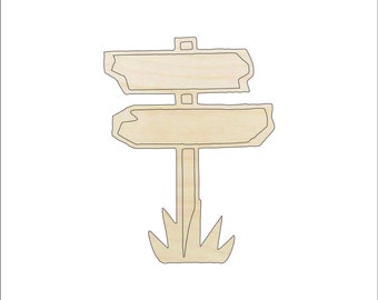 Sign - Laser Cut Out Unfinished Wood Craft Shape SGN22 Sign - Laser Cut Out Unfinished Wood Craft Shape SGN22